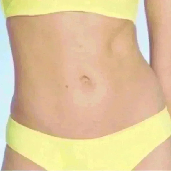 Shade & Shore ribbed swim bottoms MEDIUM - Picture 1 of 4